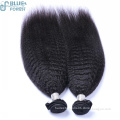 Fashionable Mongolian Virgin Kinky Straight Human Hair Extension 100g/pc Wholesale Large Stock